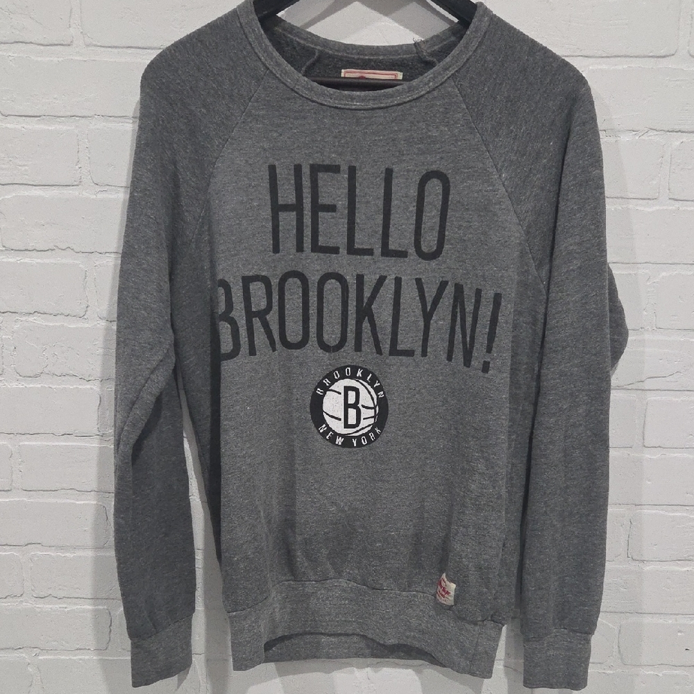 Brooklyn Men's Charcoal Crewneck Sweater